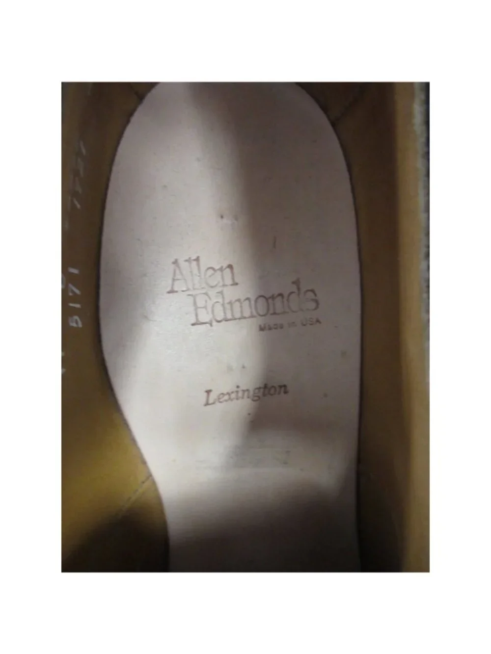 Allen Edmonds Shoes 11 C Red Lexington Derby Leather Brogue USA *